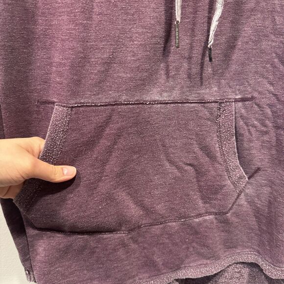 Calvin Klein Sweater Purple Long Sleeve Knit Cowl Neck Soft Causal Women sz XXL - Picture 5 of 10